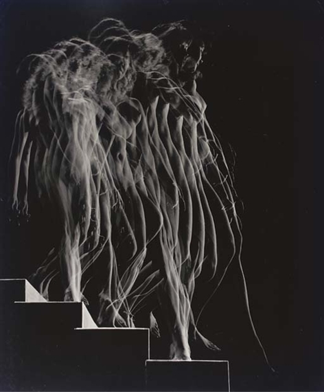 Gjon Mili | Nude Descending a Staircase | MutualArt