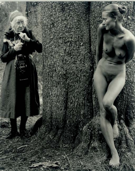 Imogen and Twinka at Yosemite by Judy Dater, 1974