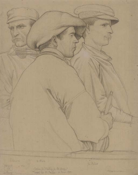 Cartoon for 'Waiting for the Breeze'