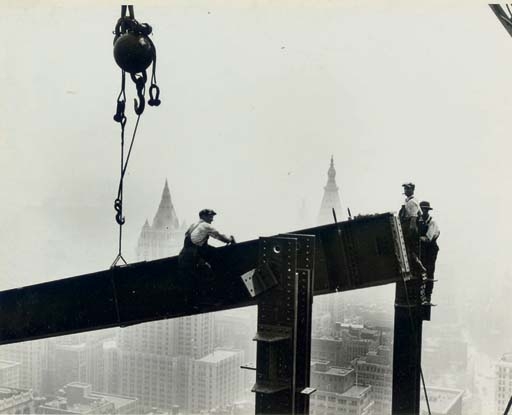 Building the Empire State Building, c. by Lewis Hine, 1931