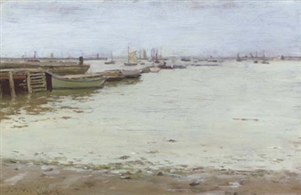 Gowanus Bay - William Merritt Chase