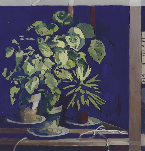 Begonias by Charles Sheeler, 1955