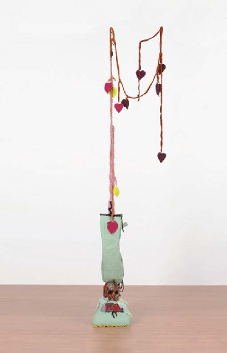 Artwork by Christian Holstad, Maid's Chariot, Made of colored chalks on paper