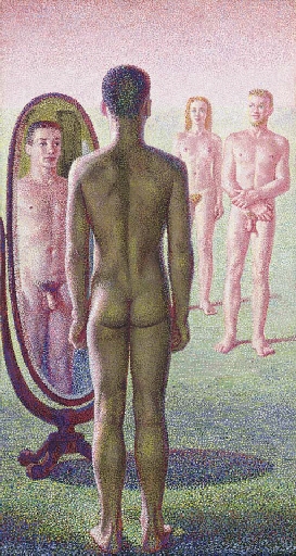 Face to Face by Jared French, 1949