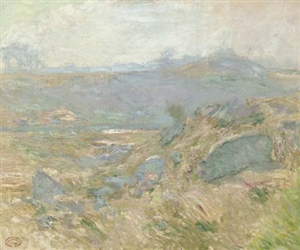 Upland Pastures (Greenwich, Connecticut) - John Henry Twachtman