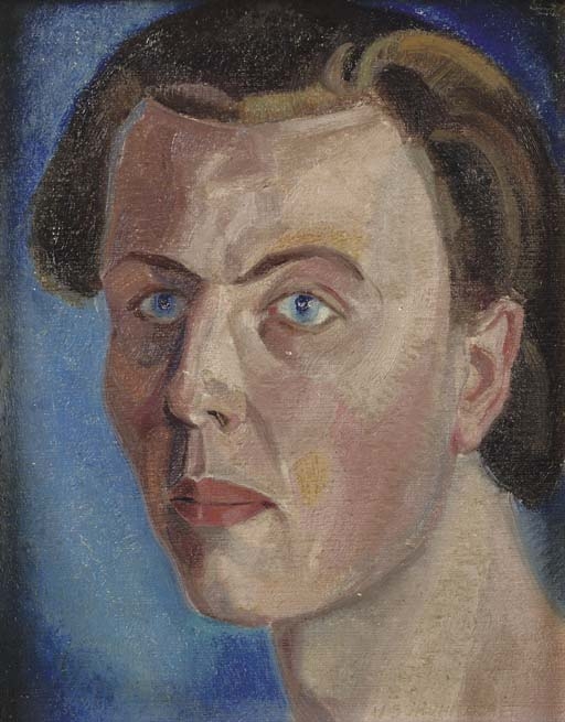 Wim Schuhmacher | A self portrait (Circa 1916) | MutualArt
