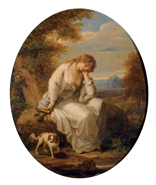 Maria, from Laurence Sterne's A Sentimental Journey through France and Italy by Angelica Kauffmann