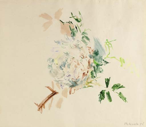 Blumen by Oskar Kokoschka, 1956