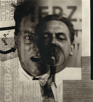 Portrait of Kurt Schwitters - El Lissitzky