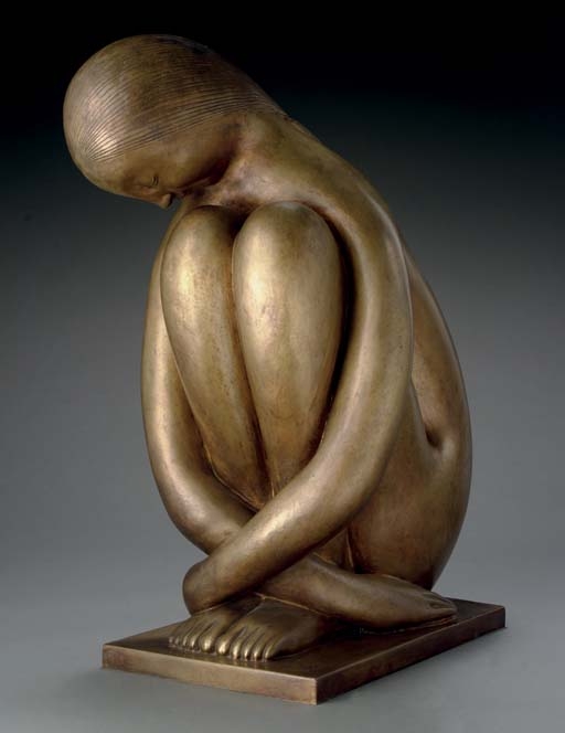 Hugo Robus | Woman Meditating | MutualArt