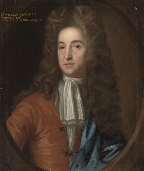 Portrait of Sir William Craven, of Winwick, Northamptonshire (1634-1707) by John Closterman