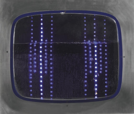 Televisor Hidraulizado 2 by Gyula Kosice, 1956