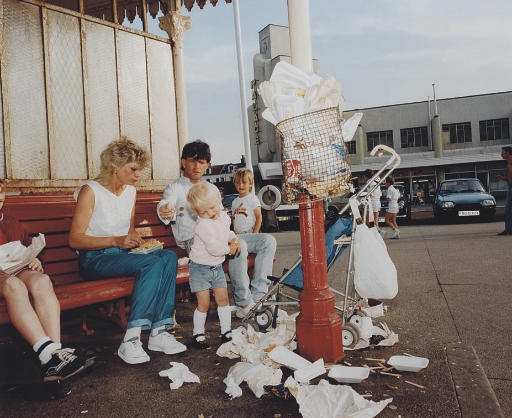 New Brighton, Merseyside from The Last Resort, 1983-1986 by Martin Parr, printed 1992