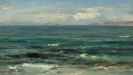The Cornish Sea by David Farquharson