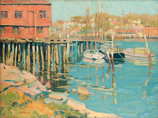 Jane Peterson | Gloucester Fleet | MutualArt