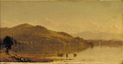 Mount Merino, On the Hudson by Sanford Robinson Gifford, 1859