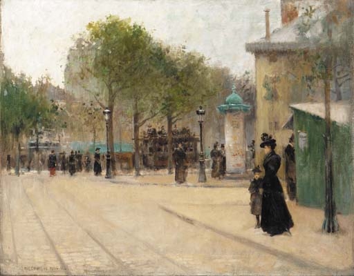 Paris by Paul Cornoyer