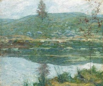 Autumn Mists - John Henry Twachtman