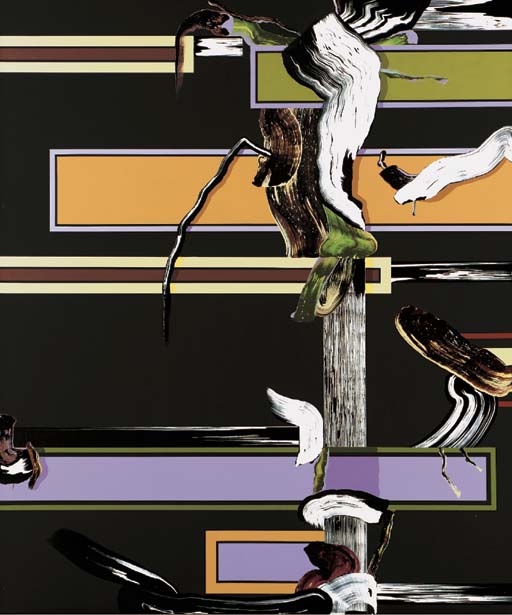 Artwork by Fiona Rae, Flare, Made of oil and acrylic on canvas