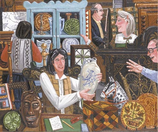 The Traders by David Bates, 1984