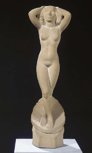 A female nude