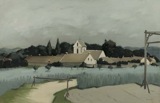 Village by Robert Humblot, 1943