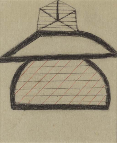 Untitled by Bill Traylor, circa 1939-1942
