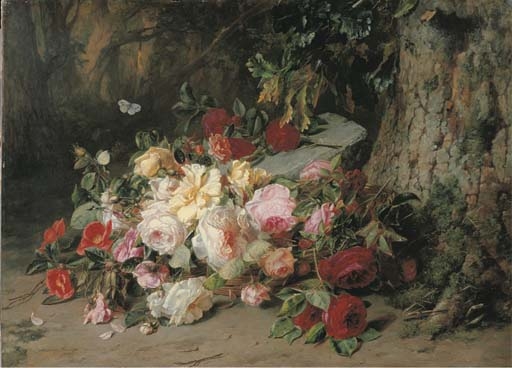 Julÿ rozen by Adriana Johanna Haanen, 1862