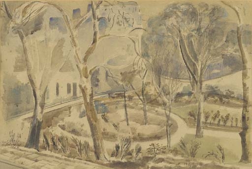 Russell Square by Paul Nash, 1942