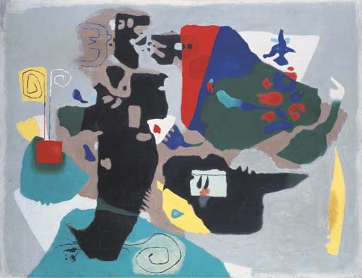 FAUST-STUDIE by Willi Baumeister, 1953