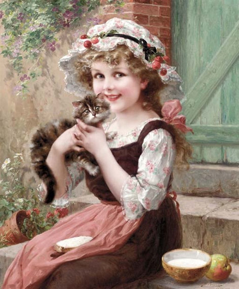 The Little Kittens by Émile Vernon, 1919