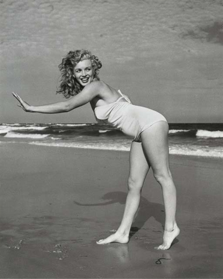 Marilyn Monroe by Andre de Dienes, 1949