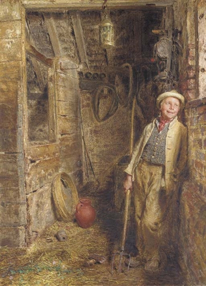 William Henry Hunt | The Eavesdropper | MutualArt