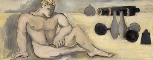 Figure of a Gymnast by Marsden Hartley, circa 1922-1923