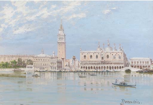 Antonietta Brandeis | The Piazza San Marco and the Doge's Palace ...