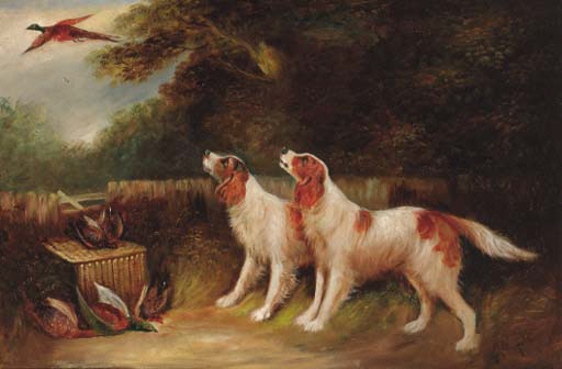 The Day's Bag; and Terriers ratting by Edward Armfield
