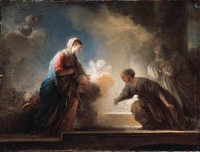 The Visitation by Jean-Honoré Fragonard