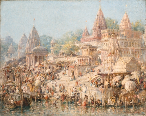 River Bathers by Colin Campbell Cooper, 1924