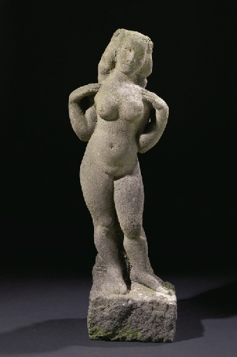 A standing nude