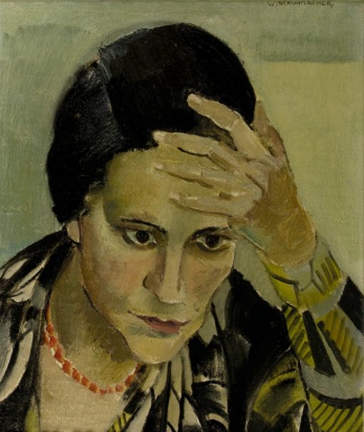 Portrait of Melitta by Wim Schuhmacher, circa 1935
