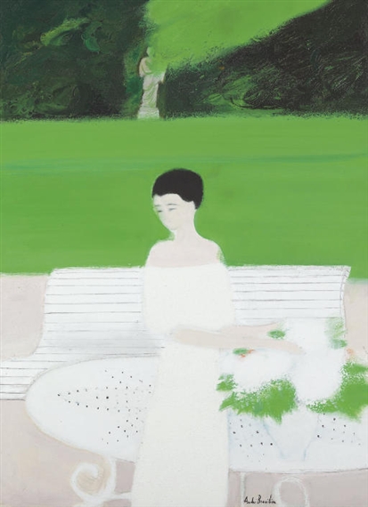 アンドレ・ブラジリエ ルーペーニュの夏　L'été à Loupeigne Andre Brasilier | Loupeigne en été (1972) | MutualArt