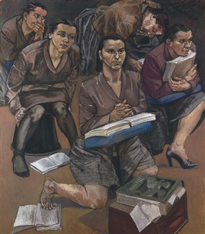 The Lesson - Paula Rego