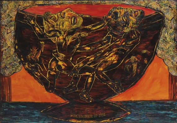 Arnaldo Roche-Rabell | The Bitter Cup of Juan X (1994) | MutualArt