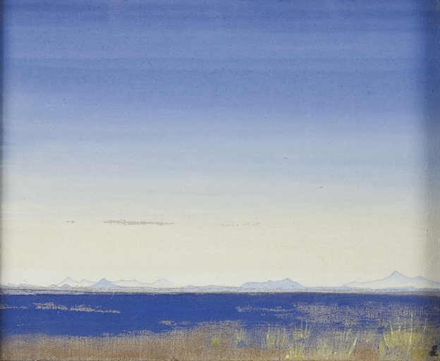 Artwork by Nicholas Roerich, Tsaidam, Made of tempera on canvas