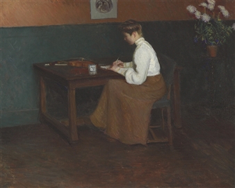 In the Studio - Lilla Cabot Perry