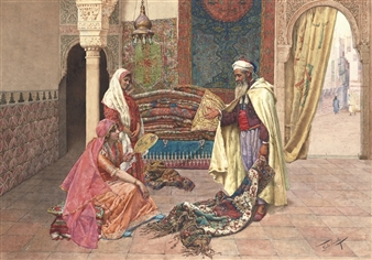 The carpet merchant - N. A. Irubi