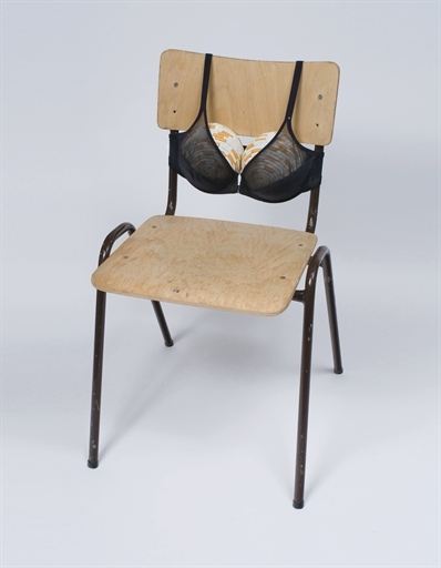 Idealized Smoker's Chest #2 by Sarah Lucas, 1999