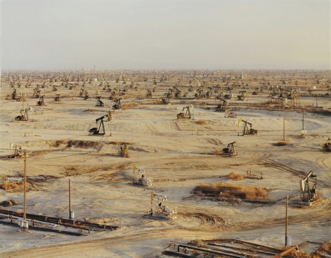 Oil Fields #2, 2002 by Edward Burtynsky, 2002