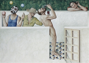 LA REUNIÓN - Guillermo Pérez Villalta