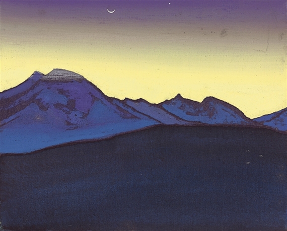 Black Gobi by Nicholas Roerich, 1928
